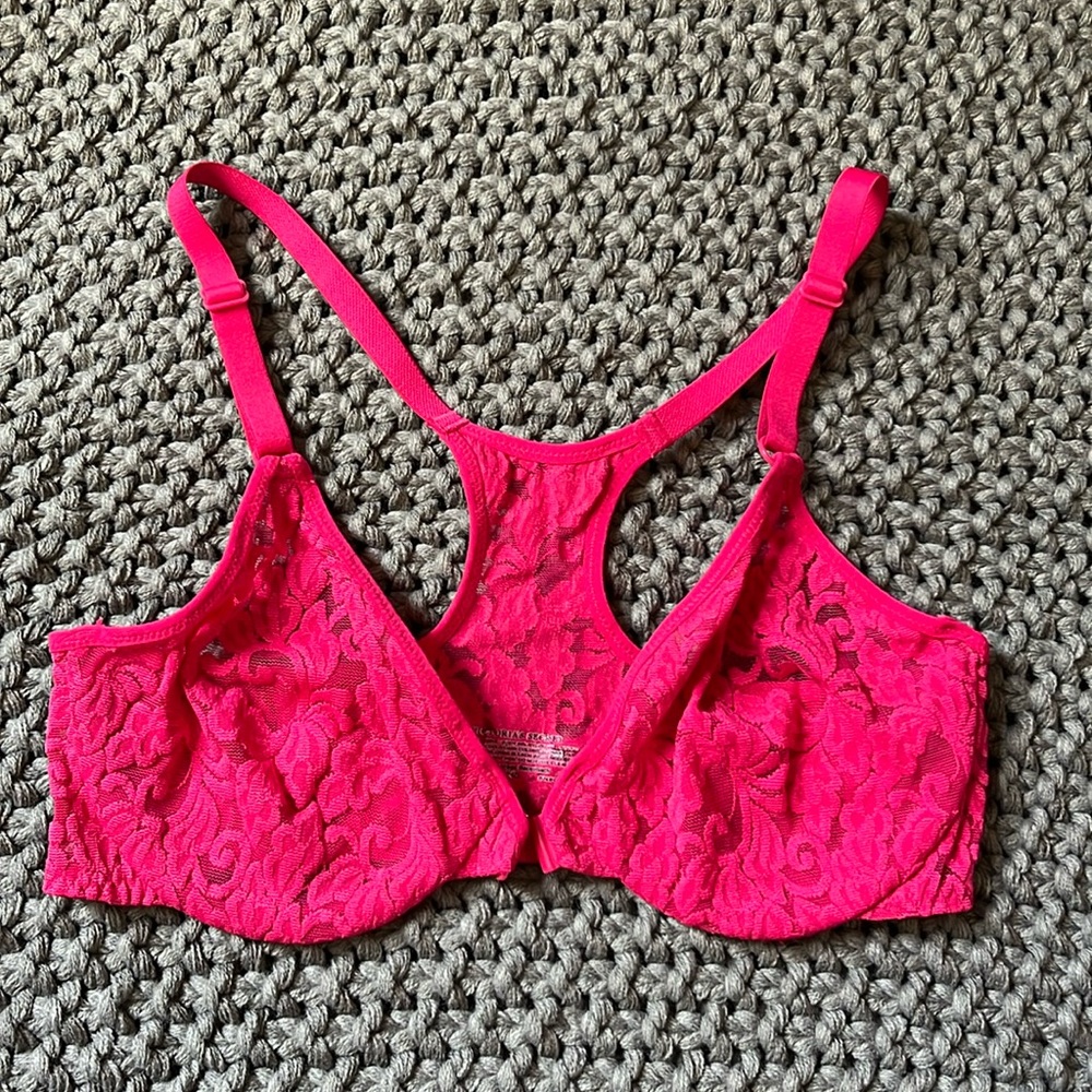 Victoria’s Secret 34D Racerback Full Coverage with Front Closure and Underwire